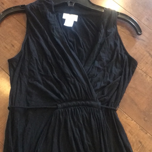 Motherhood Maternity Black Sleeveless V Neck Maxi Dress size Small - Picture 8 of 8